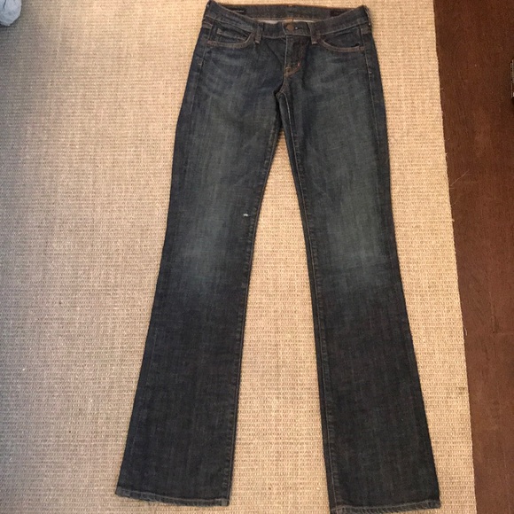 Citizens Of Humanity Dark Wash flare jeans 26 - Picture 2 of 7